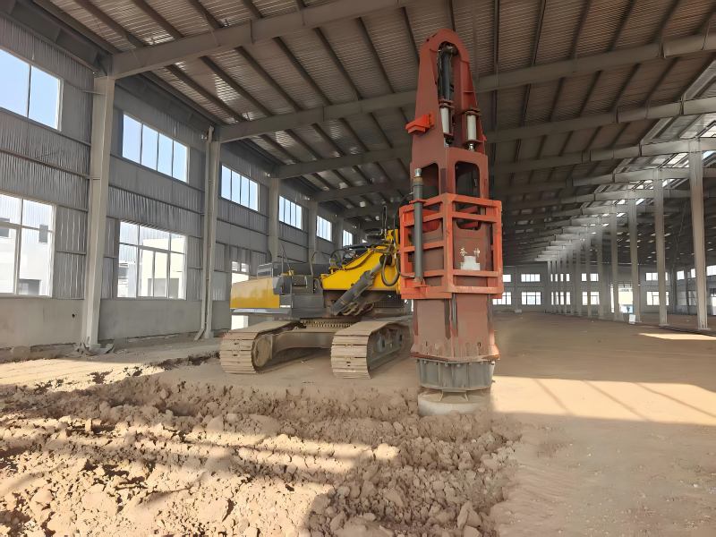 Rapid Impact Compaction for Foundation Compaction Project project