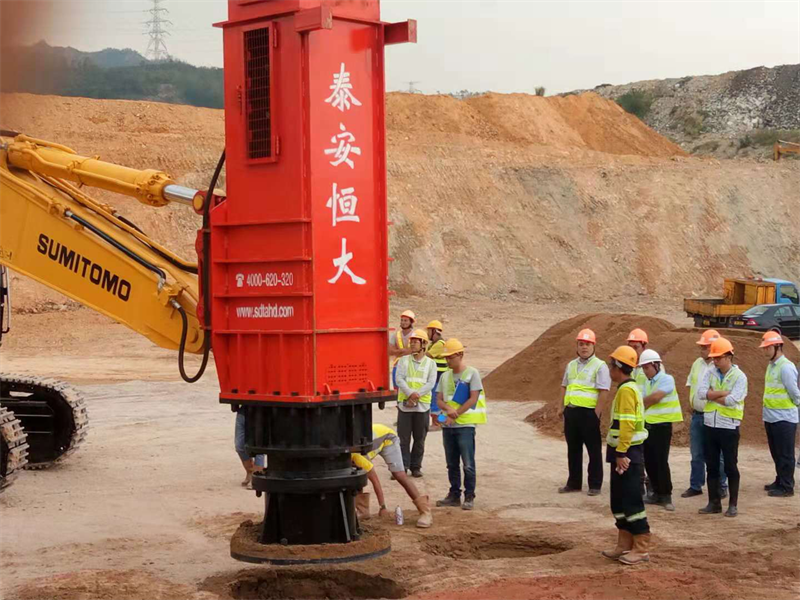Hc84 Rapid Impact Compaction compaction effect display Hc84 Rapid Impact Compaction compaction effect display