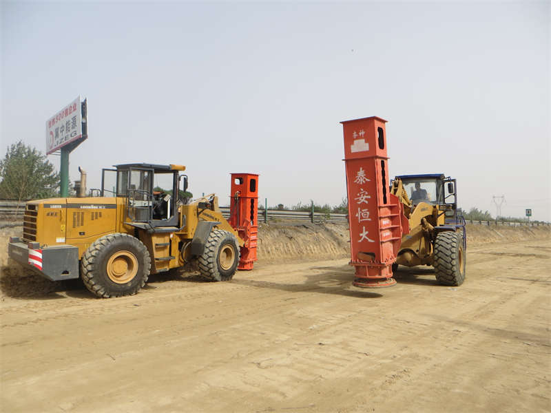 Application of hc36 Rapid Impact Compaction in Gansu Expressway Application of hc36 Rapid Impact Compaction in Gansu Expressway