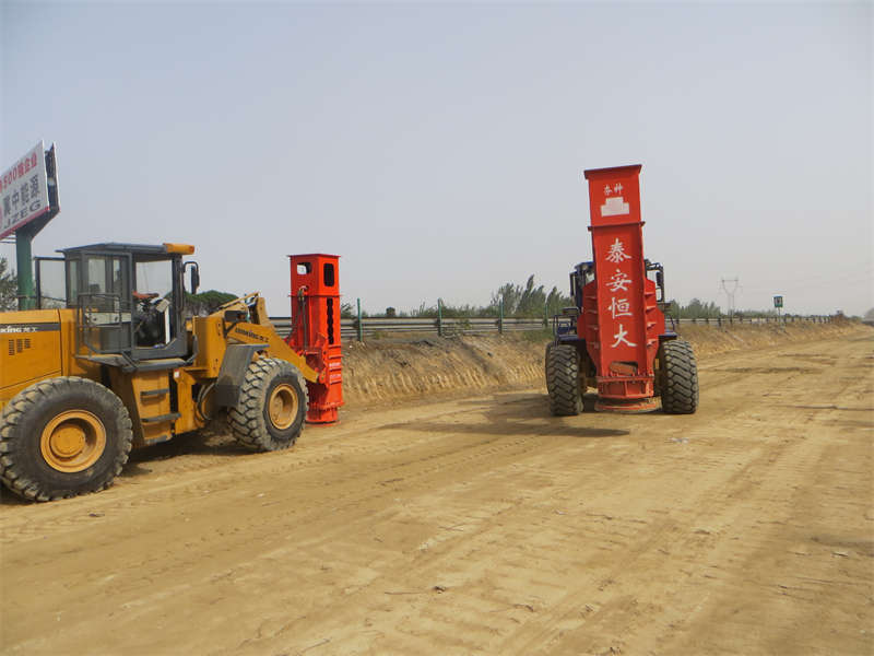 36kj Rapid Impact Compaction construction site 36kj Rapid Impact Compaction construction site
